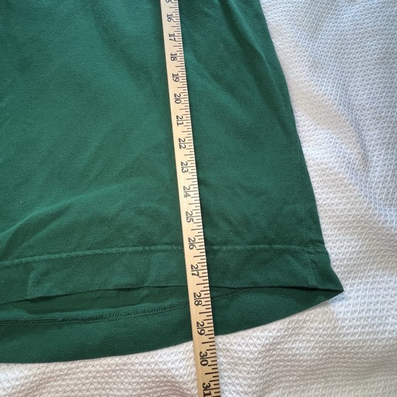 Vintage Bugle Boy Shirt Mens Size XXL Green Polo Short Sleeve Adult - Picture 6 of 7